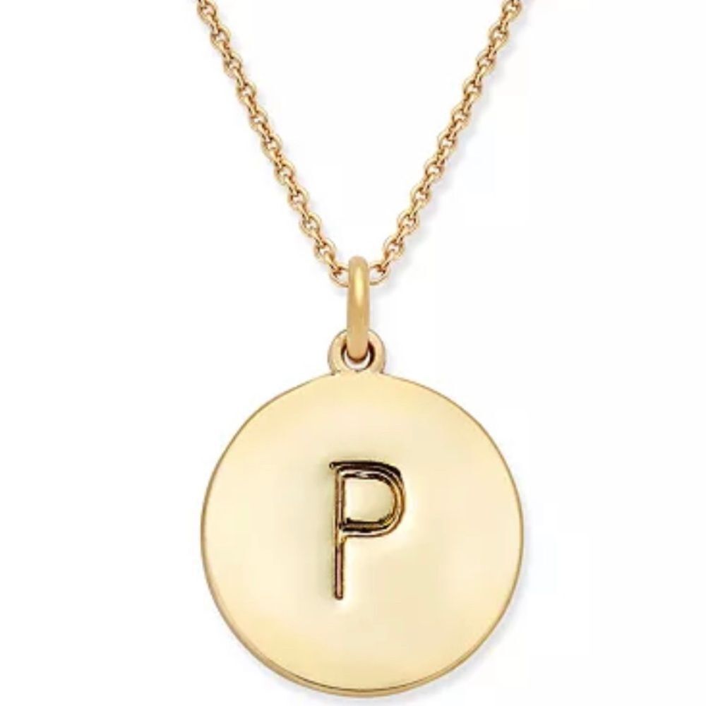 Kate Spade Mini Initial Pendant Necklace P